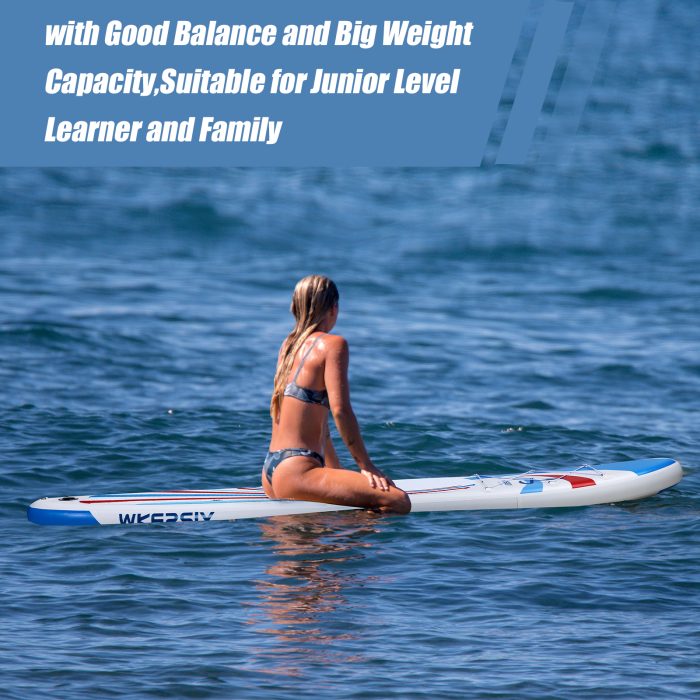 11ft Red Wide All-Round SUP | Ultra-Durable Inflatable Board for Family, Yoga & Fishing - Image 7