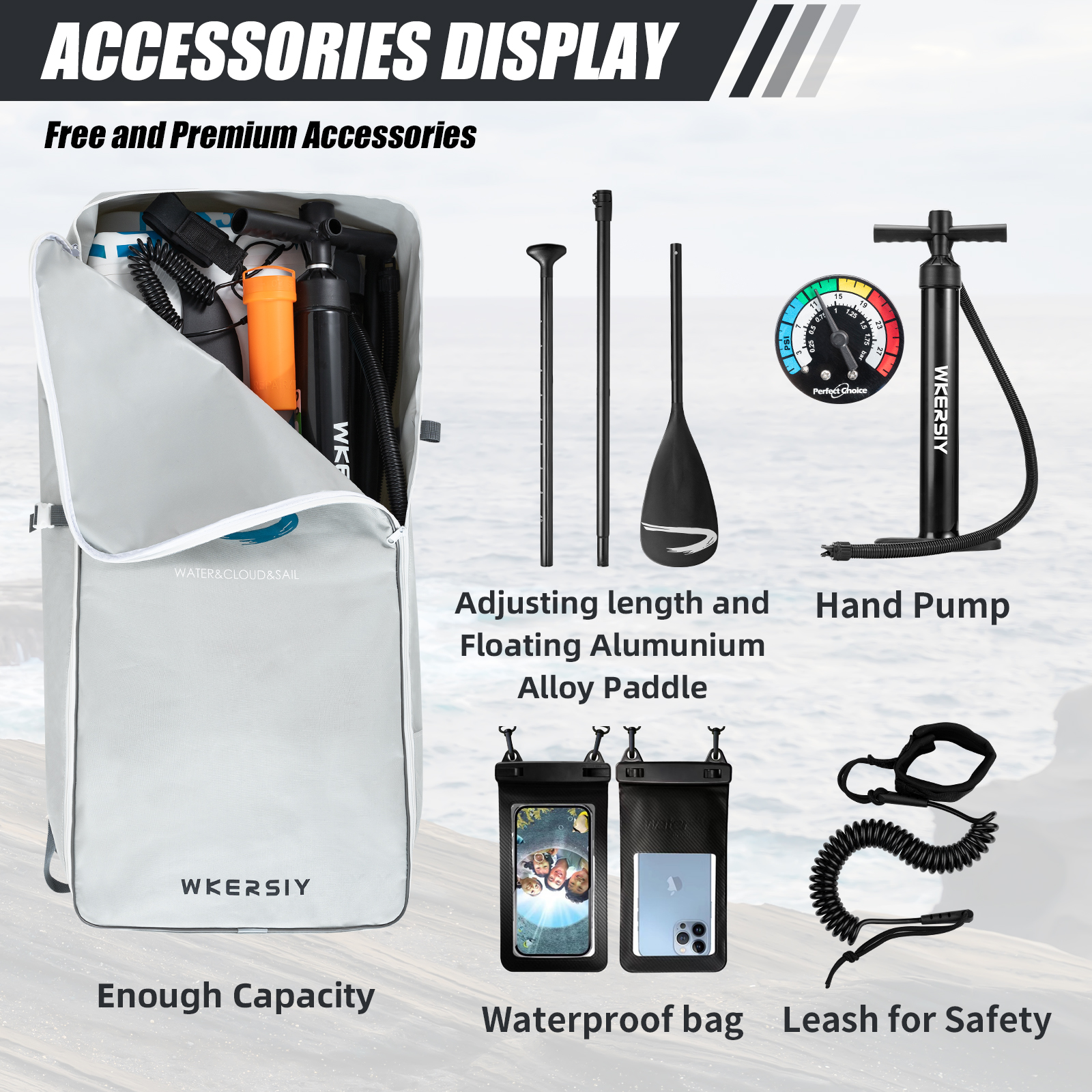 12ft6in Green Racing SUP | High-Speed Design, Pro Performance & Long-Distance Cruising - Image 5