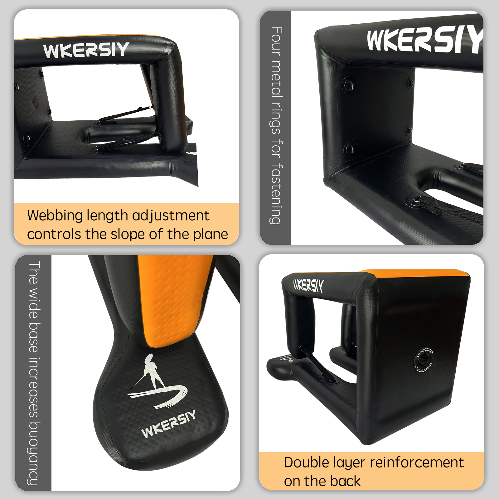 Wkersiy Hydrofoil DockStarter Platform Orange - Image 3