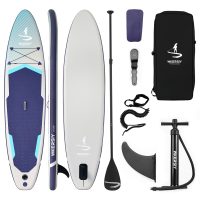 11ft Grey Inflatable SUP Board | All-Water Performance