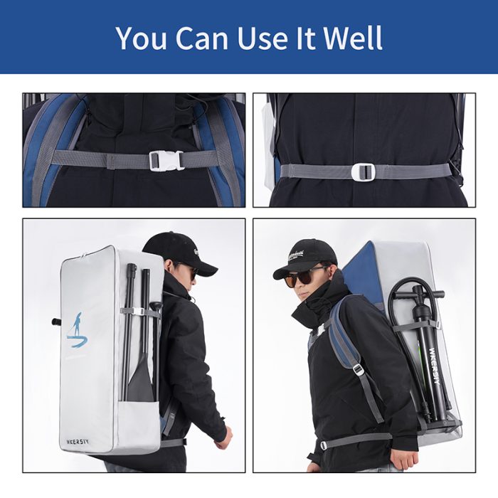 Heavy-Duty SUP Travel Bag | Waterproof & High-Capacity Paddle Board Carrier – WKersiy - Image 4
